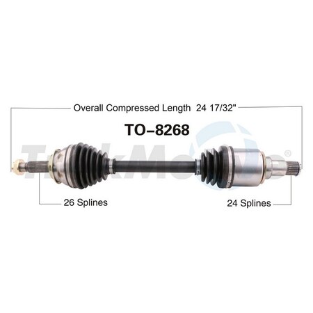 Cv Axle Shaft,To-8268